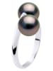 ATELIERS SAINT GERMAIN Zilveren ring met tahitikweekparel