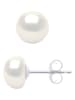 ATELIERS SAINT GERMAIN Srebrne kolczyki-wkrętki z perłami