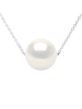 ATELIERS SAINT GERMAIN Zilveren ketting met zoetwaterkweekparel - (L)42 cm