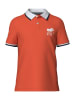 Polo Sylt Koszulka polo w kolorze pomarańczowo-białym