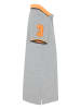 Polo Sylt Poloshirt in Grau/ Orange