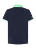 Polo Sylt Poloshirt in Dunkelblau/ Grün