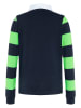 Polo Sylt Poloshirt in Dunkelblau/ Grün