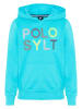 Polo Sylt Bluza w kolorze turkusowym ze wzorem