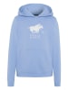Polo Sylt Hoodie in Hellblau