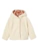 vertbaudet Wende-Steppjacke in Hellbraun/ Creme