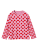 vertbaudet Koszulka "Ilona" w kolorze jasnoróżowo-czerwonym