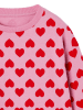 vertbaudet Longsleeve ''Ilona'' lichtroze/rood