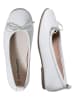 vertbaudet Leder-Ballerinas in Weiß