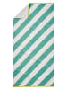 vertbaudet Duschtuch in Weiß/ Türkis
