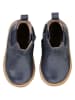 vertbaudet Leren chelseaboots donkerblauw