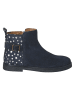 vertbaudet Leren boots donkerblauw