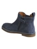 vertbaudet Leder-Chelsea-Boots in Blau