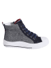 vertbaudet Sneakers in Dunkelblau/ Grau