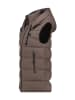 Canadian Peak Doorgestikte bodywarmer "Dolbeak" bruin