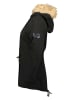 Geographical Norway Parka "Ampuria" w kolorze czarnym
