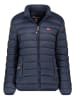 Geographical Norway Steppjacke "Atikolor" in Dunkelblau