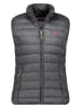 Geographical Norway Doorgestikte bodywarmer "Vatikolor" antraciet