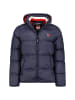 Geographical Norway Doorgestikte jas "Ancelo" donkerblauw