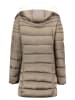 Geographical Norway Steppmantel "Carenne" in Taupe