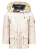 Geographical Norway Parka "Claude" w kolorze kremowym