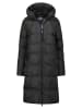 Geographical Norway Wintermantel "April" zwart