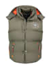 Geographical Norway Doorgestikte bodywarmer "Vilano" kaki