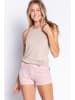 PJ Salvage Pyjama-Shorts in Rosa