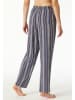 Schiesser Pyjama-Hose in Pflaume