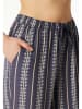 Schiesser Pyjama-Hose in Pflaume