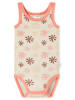 Schiesser 2-delige set: rompers beige/oranje