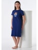 Schiesser Nachthemd donkerblauw