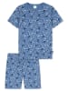 Schiesser Pyjama blauw