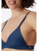 Schiesser Bikini-Oberteil in Dunkelblau