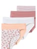 Schiesser 5-delige set: slips roze/wit