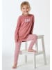 Schiesser Piżama w kolorze jasnoróżowym