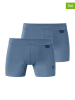 Schiesser 2er-Set: Boxershorts in Blau