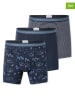 Schiesser Bokserki (3 pary) w kolorze granatowym