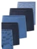 Schiesser 5-delige set: boxershorts donkerblauw