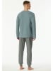 Schiesser Piżama w kolorze turkusowym