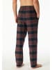 Schiesser Pyjama-Hose in Dunkelblau