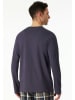 Schiesser Pyjamatop donkerblauw