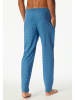 Schiesser Pyjama-Hose in Blau
