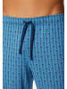 Schiesser Pyjama-Hose in Blau
