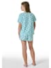 Schiesser Pyjama in Türkis