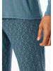 Schiesser Pyjama in Blau