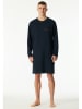 Schiesser Nachthemd in Dunkelblau