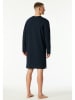 Schiesser Nachthemd donkerblauw
