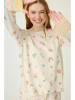PJ Salvage Pyjamatop beige
