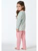 Schiesser Pyjama turquoise/lichtroze